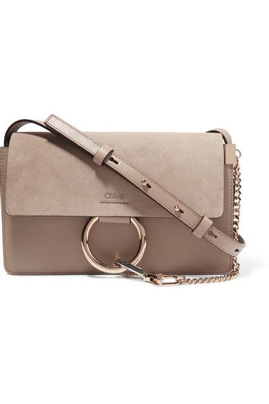 chloe faye small leather lookbook|Faye Small Purse In Shiny & Suede Calfskin .